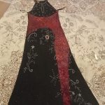 لباس مجلسی طرح طاووس