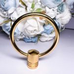 دستگیره حلقه ای پایه مبل پایه پلاستیکی