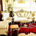 فروش عاجل یک سیت مبل ۹نفره سلطنتی
