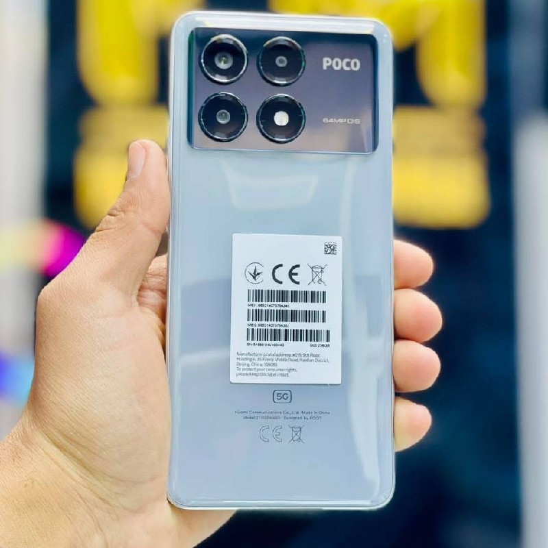 🔵poco x6 pro  5G بدون کارتن