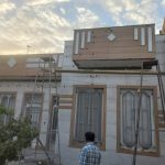 کاشی پشت توری استخر آب بندی استخر کاشی سرامیک ساختمان با هر ابعادی