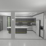 طراحی ۳بعدی 3d کابینت و دکوراسیون خانه