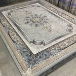 فرش سه بعدی طرح سنگ