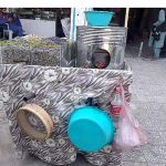 چرخ تخم بریان