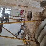 تخریب ساختمان چاه کنی لوله کشی